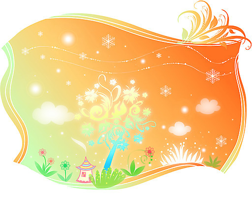 나무 식물 구름 템플릿 문양 꽃 줄기 백그라운드 잎 무늬 카드템플릿 하늘 주택 프레임 틀 사람없음 건물 풀 눈송이 신비 이미지템플릿 AI파일 카드프레임 자연요소 건축물 컨셉 카드_감사 눈_날씨 파일형식 벡터