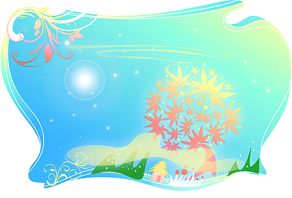 나무 식물 템플릿 문양 별 줄기 백그라운드 잎 무늬 카드템플릿 밤하늘 하늘 나뭇잎 주택 프레임 틀 사람없음 건물 울타리 풀 야간 저녁 신비 이미지템플릿 AI파일 카드프레임 자연요소 건축물 컨셉 카드_감사 담장 파일형식 벡터