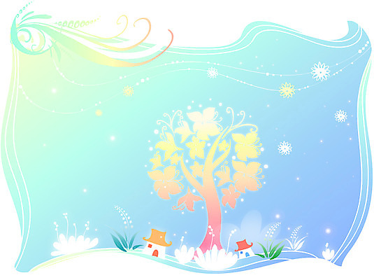 나무 식물 템플릿 문양 꽃 줄기 백그라운드 무늬 꽃무늬 카드템플릿 주택 프레임 꽃나무 틀 사람없음 건물 풀 신비 이미지템플릿 AI파일 카드프레임 건축물 컨셉 카드_감사 파일형식 벡터