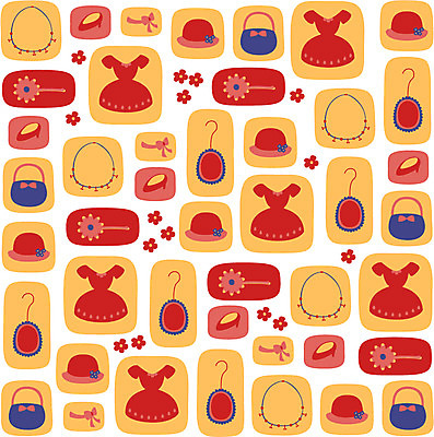 모양 모자 문양 디자인 잡화 옷 원피스 패션 꽃 구두 생활용품 백그라운드 신발 무늬 패턴 가방 일러스트 목걸이 장신구 도안 벽지 사람없음 패턴백그라운드 핸드백 머리핀 옷걸이 오브젝트 여성용품 패션용품 아기자기 국내일러스트 AI파일 식물 컨셉 파일형식 벡터