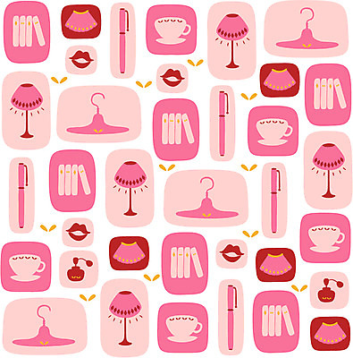 모양 문양 디자인 옷 분홍색 컬러 백그라운드 무늬 패턴 일러스트 도안 벽지 조명 잔 사람없음 책 컵 치마 펜 볼펜 패턴백그라운드 스탠드 도시 찻잔 옷걸이 향수 입술 오브젝트 입술모양 아기자기 국내일러스트 AI파일 식기 컨셉 하의 신체부위 필기구 화장품 파일형식 벡터