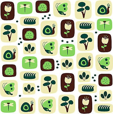 모양 나무 식물 동물 문양 디자인 꽃 나비 곤충 백그라운드 잎 무늬 패턴 일러스트 도안 자연 벽지 나뭇잎 사람없음 패턴백그라운드 풀 잠자리 달팽이 아기자기 국내일러스트 AI파일 컨셉 연체동물 생태계 파일형식 벡터