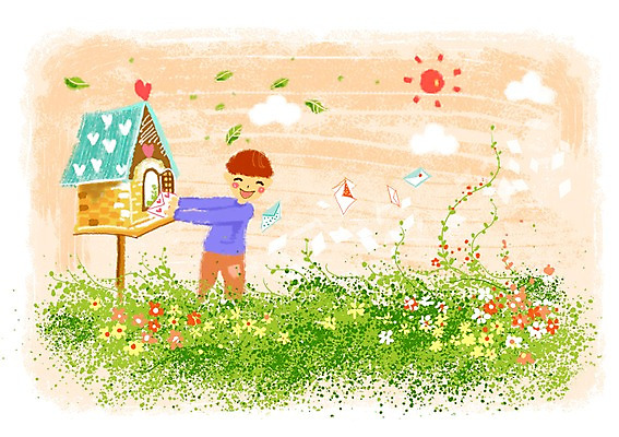 주간 PSD 식물 구름 남자 꽃 어린이라이프 어린이 백그라운드 잎 꽃밭 일러스트 상상 하늘 나뭇잎 편지봉투 상상일러스트 한명 서기 미소 웃음 사람 소년 초원 야외 태양 우체통 편지 우편물 어린이상상 남자만 남자한명만 어린이만 소년만 소년한명만 동심 소식_알림 국내일러스트 자연요소 1 라이프스타일 컨셉 모션 봉투 표정 파일형식