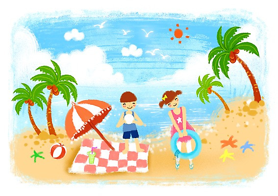 주간 PSD 나무 식물 구름 여자 남자 어린이라이프 어린이 바다 여행 백그라운드 일러스트 공 상상 갈매기 하늘 휴가 불가사리 상상일러스트 미소 웃음 들기 사람 소녀 소년 해변 야외 두명 여름휴가 바캉스 야자수 태양 파라솔 비치볼 돗자리 어린이상상 튜브 어린이만 동심 국내일러스트 자연요소 라이프스타일 모션 조류 극피동물 바캉스용품 표정 파일형식 여름_계절