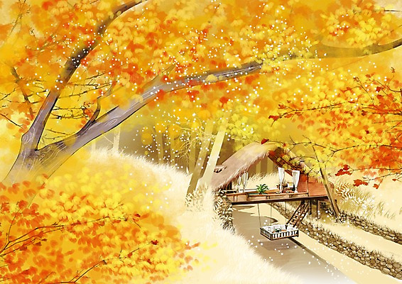 주간 PSD 나무 식물 건축물 사계절 계절 백그라운드 단풍 일러스트 자연 휴가 휴식 따뜻함 풍경 사람없음 야외 가을풍경 가을 개울 숲속 숲 오두막 휴양지 평상 휴식처 가을배경 국내일러스트 자연요소 건축 컨셉 잎 강 장소 생태계 파일형식 가을_계절