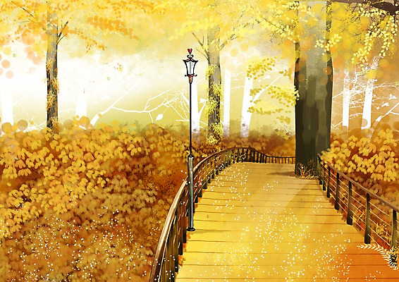 주간 PSD 나무 식물 사계절 계절 공원 백그라운드 단풍 가로등 일러스트 자연 따뜻함 풍경 사람없음 야외 계단 가을풍경 가을 가교 가을배경 국내일러스트 자연요소 건축물 공공시설 잎 생태계 파일형식 가을_계절