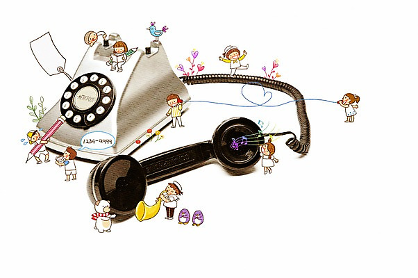 PSD 편집 편집이미지 여자 어린이교육 교육 남자 어린이 악기 포토일러 합성일러스트 미소 웃음 사람 소녀 소년 여러명 필기구 연필 꼬리표 전화기 심볼 나팔 통화 전화놀이 어린이만 이미지편집 음악 다수 모션 놀이 문구용품 학용품 표정 라벨 파일형식