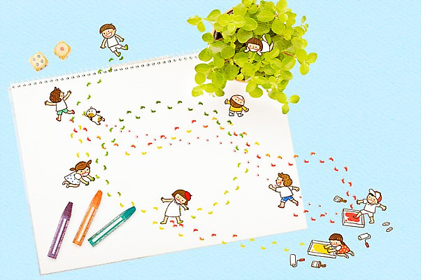 PSD 식물 동물 편집 편집이미지 여자 어린이교육 교육 남자 화분 어린이 잎 포토일러 수업 합성일러스트 미술 미소 웃음 사람 소녀 소년 여러명 미술도구 개 강아지 스케치북 주사위 크레파스 미술교육 반려 어린이만 이미지편집 다수 포유류 문화예술 학용품 표정 반려동물 오브젝트 파일형식