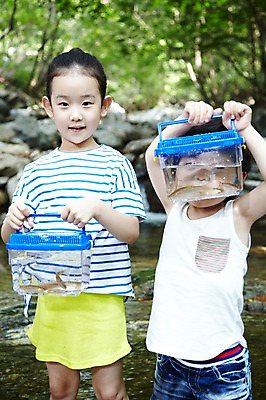포토 JPG 주간 나무 식물 동물 라이프스타일 여자 남자 어린이라이프 어린이 자연 통 어류 서기 미소 웃음 들기 사람 동양인 소녀 소년 상반신 야외 두명 라이프 아웃포커스 물 계곡 유치원생 한국인 돌_바위 바위 관찰 체험학습 고기잡이 자연학습 고기잡기 물고기잡기 송사리 채집통 어린이만 국내포토 자연요소 모션 촬영기법 표정 어업 인종 생활 수중동물 잡기 체험 민물고기 생태계 파일형식