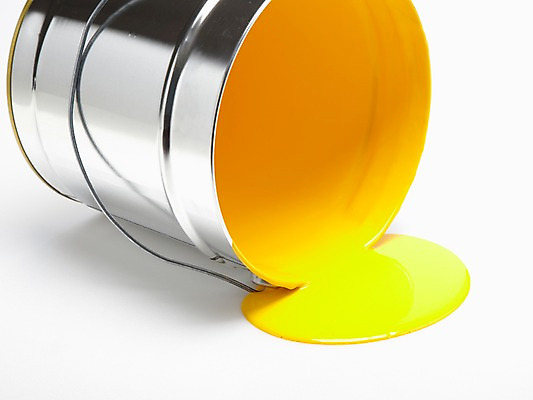 포토 JPG 스튜디오촬영 컬러 생활용품 페인팅 실내 통 사람없음 노란색 페인트 물감 미술도구 흐름 도구 페인트칠 양동이 페인트통 페인팅도구 넘어짐 국내포토 컨셉 모션 내부 오브젝트 파일형식