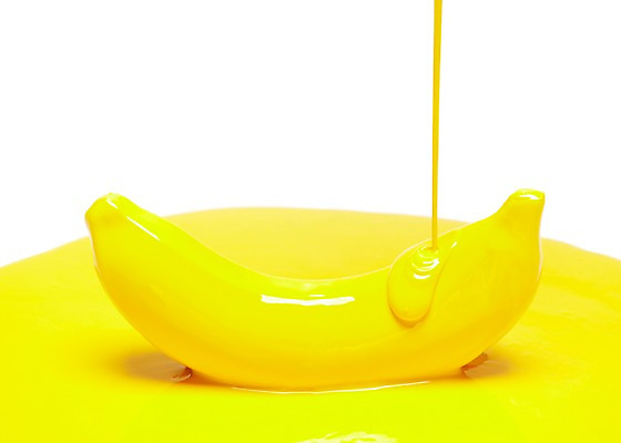 포토 JPG 스튜디오촬영 열매 음식 줄기 컬러 백그라운드 과일 페인팅 바나나 실내 순간포착 사람없음 농작물 한개 노란색 페인트 물감 흐름 페인트칠 떨어짐 열대과일 국내포토 식물 1 컨셉 농업 촬영기법 내부 미술도구 파일형식