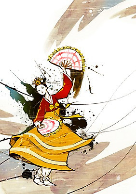 전신 PSD 한국문화 한국전통 여자 문화 예술 포즈 일러스트 문화예술 한명 서기 사람 성인 댄서 춤 부채 전통의상 한복 즐거움 전통무용 전통부채 부채춤 여자만 여자한명만 성인여자만 성인만 국내일러스트 직업 1 동양문화 전통 감정 모션 한국 전통공연 파일형식