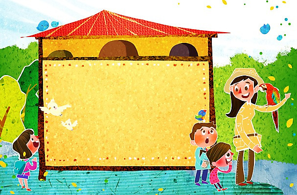 PSD 나무 식물 동물 배너 계절 여자 어린이교육 교육 남자 어린이 액자 일러스트 조류 방학 안내 프레임 여름방학 틀 미소 웃음 사람 소녀 소년 여러명 성인 여름 교사 체험학습 체험 숲 알림 즐거움 국내일러스트 직업 감정 다수 컨셉 휴가 표정 파일형식 여름_계절