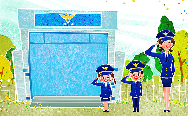 전신 PSD 나무 식물 배너 계절 여자 어린이교육 교육 남자 어린이 액자 일러스트 방학 안내 프레임 여름방학 틀 서기 미소 웃음 사람 소녀 성인 세명 여름 체험학습 체험 경찰 알림 즐거움 경찰서 국내일러스트 직업 감정 컨셉 모션 휴가 표정 파일형식 여름_계절