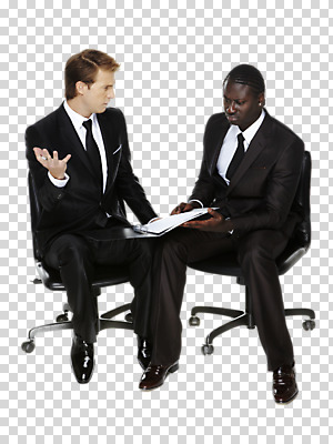 전신 서양인 외국인 백인 편집 편집이미지 라이프스타일 남자 맨라이프 흑인 의자 비즈니스 회의 협상 사람 앉기 정장 성인 두명 30대 비즈니스라이프 자료 모임 직장인 비즈니스맨 토론 문서 PNG 회의자료 남자만 성인남자만 장년만 장년남자만 성인만 편집소스 직업 옷 가구 모션 인종 생활 장년 파일형식