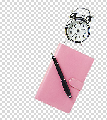 편집 편집이미지 시계 사람없음 필기구 펜 볼펜 다이어리 자명종 알람 메모지 시간 오브젝트 탁상시계 PNG 편집소스 문구용품 사무용품 파일형식