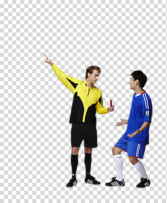 전신 서양인 외국인 백인 편집 편집이미지 잡화 남자 스포츠 신발 유니폼 축구선수 운동선수 서기 미소 웃음 사람 동양인 손짓 경기 성인 두명 30대 운동 축구 검지손가락 가리킴 심판 축구화 퇴장 PNG 레드카드 남자만 성인남자만 장년만 장년남자만 성인만 편집소스 옷 운동화 축구용품 손가락 모션 표정 건강 경고 인종 장년 구기 카드_놀이용품 파일형식