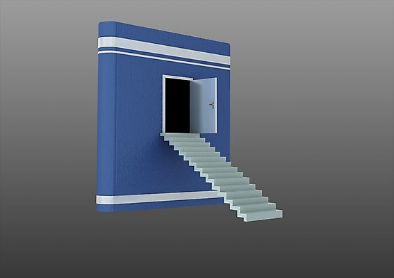 PSD 편집이미지 건축 벽 출입구 사람없음 그래픽 3D소스 3D 문 계단 오픈 입체 편집소스 편집3D 디지털합성 파일형식