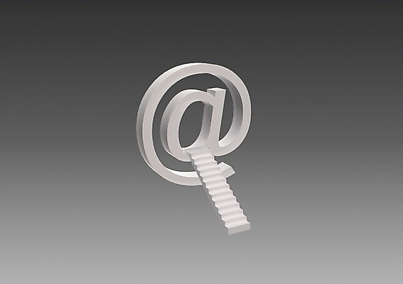 PSD 편집이미지 문자 기호 인터넷 비즈니스 사람없음 그래픽 3D소스 3D 계단 웹 입체 특수문자 골뱅이기호 편집소스 편집3D 디지털합성 파일형식