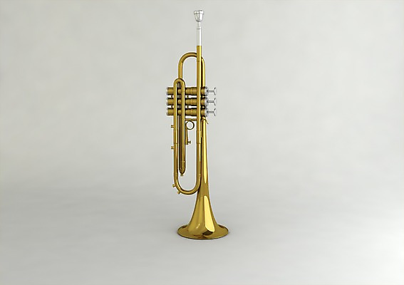 PSD 편집이미지 악기 음악 컬러 관악기 사람없음 그래픽 3D소스 3D 금색 황금 금관악기 입체 오브젝트 서양악기 트럼펫 편집소스 편집3D 문화예술 디지털합성 파일형식