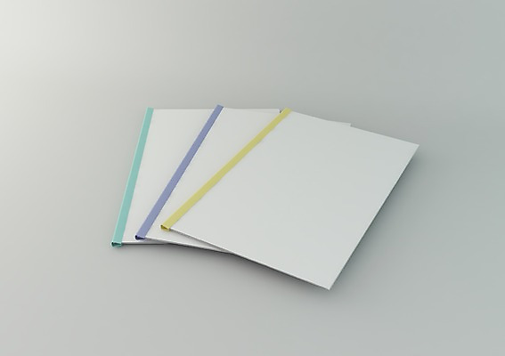 PSD 편집이미지 문구용품 사람없음 그래픽 3D소스 3D 사무용품 세개 입체 오브젝트 문서 파일 편집소스 편집3D 3 디지털합성 파일형식