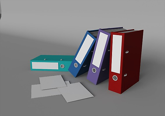 PSD 편집이미지 종이 문구용품 사람없음 그래픽 3D소스 3D 사무용품 여러개 입체 오브젝트 문서 파일 바인더 편집소스 편집3D 다수 디지털합성 파일형식