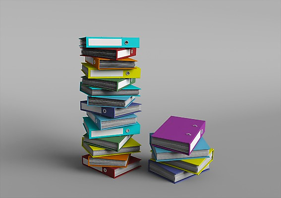PSD 편집이미지 문구용품 사람없음 그래픽 3D소스 3D 쌓기 사무용품 여러개 입체 오브젝트 문서 파일 바인더 편집소스 편집3D 다수 모션 디지털합성 파일형식