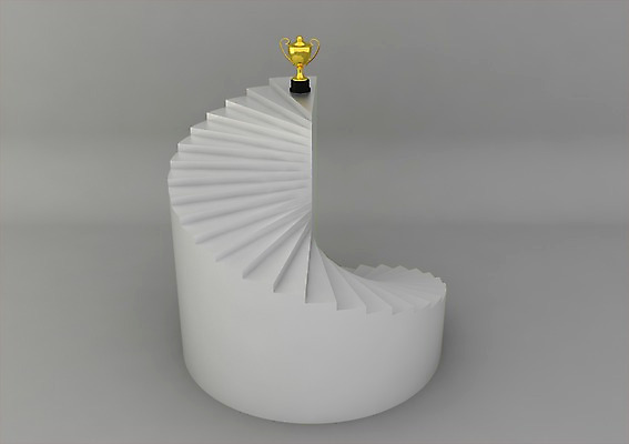 PSD 편집이미지 비즈니스 나선형 나선형계단 사람없음 그래픽 3D소스 3D 계단 우승 원형 정상 상 트로피 입체 원형계단 편집소스 편집3D 도형 무늬 최고 상_우승 상패 디지털합성 파일형식