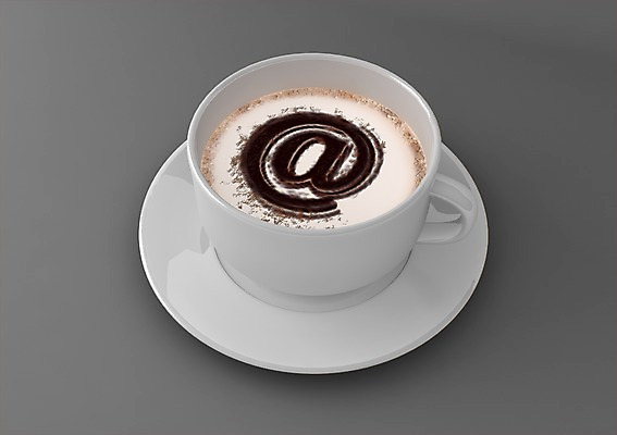 PSD 편집이미지 문자 기호 커피 음료 인터넷 잔 한잔 사람없음 그래픽 컵 3D소스 3D 웹 차 커피잔 찻잔 컵받침 특수문자 골뱅이기호 편집소스 편집3D 1 식기 받침대 디지털합성 파일형식