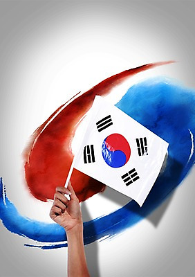 PSD 편집이미지 문양 손 신체 한손 한국 한명 들기 사람 손짓 신체부위 손들기 깃발 국기 태극기 삼일절 태극 애국심 광복절 이미지편집 1 아시아 모션 공휴일 국경일 파일형식