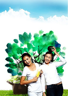 PSD 외국인 나무 구름 편집이미지 우먼라이프 라이프스타일 웰빙 여자 음식 채소 자연 하늘 호박 곡류 건강 옥수수 서기 미소 웃음 들기 사람 동양인 잔디 초원 상반신 20대 성인 두명 앞모습 농작물 환경 풀 친환경 유기농 채식 머리위 여자만 성인여자만 청년만 청년여자만 성인만 이미지편집 자연요소 식물 뷰포인트 농업 모션 표정 인종 청년 생활 생태계 파일형식