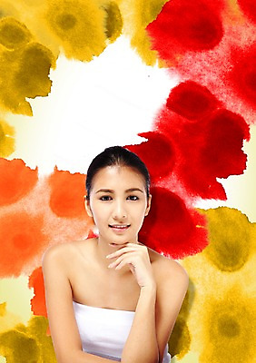 PSD 외국인 편집 편집이미지 문양 우먼라이프 라이프스타일 여자 무늬 패턴 한명 미소 웃음 들기 사람 동양인 상반신 20대 성인 앞모습 뷰티 턱괴기 튜브탑 여자만 여자한명만 성인여자만 청년만 청년여자만 성인한명만 청년여자한명만 성인여자한명만 성인만 이미지편집 1 뷰포인트 상의 모션 표정 인종 청년 생활 파일형식