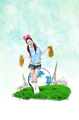 전신 PSD 식물 편집이미지 학생 건축물 여학생 여자 건축 지구 스포츠 올림픽 유니폼 응원 하계올림픽 청소년 양갈래머리 고등학생 한명 서기 미소 웃음 사람 동양인 잔디 초원 10대 운동 탑 응원용품 머리띠 풀 목표 에펠탑 치어리더 자유의여신상 열정 개선문 응원수술 타지마할궁전 여자만 여자한명만 십대만 십대여자만 십대여자한명만 이미지편집 1 헤어스타일 옷 감정 컨셉 장신구 모션 표정 건강 인종 미국 궁전 세계문화유산 오브젝트 파리 랜드마크 파일형식