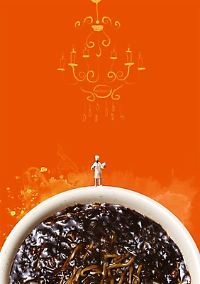 PSD 편집 편집이미지 포스터 음식 요리사모자 요리 사람없음 중식 식당 주방장 요리사 피규어 면류 면 짜장면 조리복 알림 전단 홍보물 음식전단 이미지편집 직업 모자_잡화 유니폼 상점 미니어처 파일형식