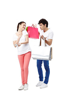 포토 JPG 스튜디오촬영 전신 서양인 외국인 백인 해외기획촬영 라이프스타일 커플 2012년태국 여자 남자 행복 커플라이프 실내 서기 미소 웃음 들기 누끼 사람 이벤트 20대 성인 두명 앞모습 캐주얼 쇼핑 장보기 쇼핑백 마주보기 커플룩 청년만 성인만 국내포토 옷 감정 뷰포인트 가방 관계 모션 표정 인종 청년 내부 생활 파일형식