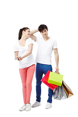 포토 JPG 스튜디오촬영 전신 서양인 외국인 백인 해외기획촬영 라이프스타일 커플 2012년태국 여자 남자 행복 커플라이프 실내 서기 미소 웃음 들기 누끼 사람 이벤트 20대 성인 두명 앞모습 캐주얼 쇼핑 장보기 쇼핑백 신용카드 계산 커플룩 결제 청년만 성인만 국내포토 옷 감정 뷰포인트 가방 관계 모션 표정 인종 청년 내부 생활 금융 파일형식