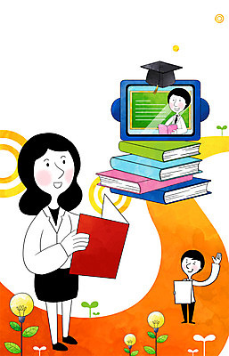 PSD 식물 여자 교육 남자 일러스트 비즈니스 학사모 전구 조명 미소 웃음 사람 정장 성인 책 세명 새싹 텔레비전 직장인 비즈니스맨 비즈니스우먼 목표 계획 강의 백열등 동영상 온라인강의 성인만 국내일러스트 직업 모자_잡화 옷 컨셉 졸업 표정 전자제품 파일형식 언택트