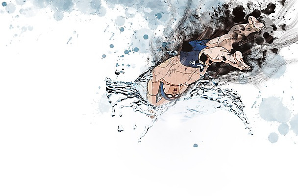 전신 PSD 편집이미지 남자 스포츠 올림픽 하계올림픽 운동선수 수영장 한명 사람 경기 성인 물 운동 수영 수영선수 남자만 남자한명만 성인남자만 성인만 이미지편집 자연요소 1 건강 수상스포츠 파일형식