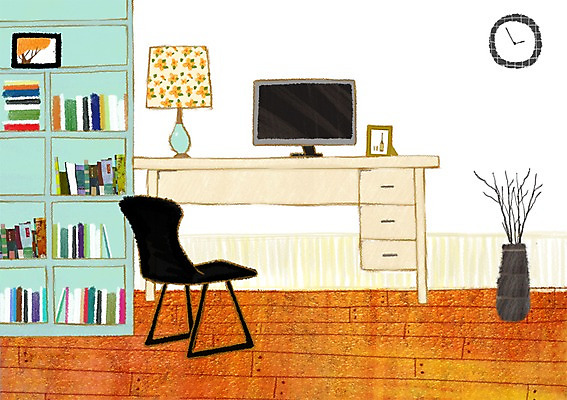 PSD 식물 화분 시계 액자 백그라운드 의자 일러스트 조명 책장 프레임 액자틀 사람없음 책 인테리어 컴퓨터 모니터 방 스탠드 시간 서재 책상 벽시계 공부방 초크일러스트 초크아트 국내일러스트 디자인 가구 틀 전자제품 그림 파일형식