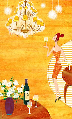 전신 PSD 식물 여자 꽃 백그라운드 와인잔 일러스트 탁자 술병 조명 잔 주류 한명 서기 사람 컵 인테리어 와인 꽃병 병 와인병 샹들리에 초크일러스트 초크아트 여자만 여자한명만 국내일러스트 1 식기 디자인 음료 가구 술잔 모션 병_용기 그림 파일형식