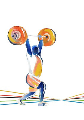 전신 PSD 남자 스포츠 올림픽 일러스트 하계올림픽 운동선수 한명 서기 사람 경기 성인 운동 역기 열정 역도 역도선수 남자만 남자한명만 성인남자만 성인만 국내일러스트 1 감정 모션 건강 파일형식