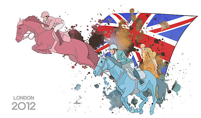 전신 PSD 동물 남자 나라 스포츠 상징 올림픽 일러스트 포유류 하계올림픽 영국 운동선수 사람 앉기 경기 성인 세명 운동 깃발 말_동물 승마 국기 런던 열정 런던올림픽 승마선수 남자만 성인남자만 성인만 국내일러스트 감정 유럽 모션 건강 파일형식