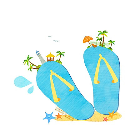 PSD 나무 식물 동물 사계절 계절 백그라운드 신발 일러스트 갈매기 조류 불가사리 슬리퍼 등대 풍경 사람없음 여름 야자수 물방울 파라솔 쪼리 오두막 원두막 열대나무 국내일러스트 극피동물 샌들 파일형식