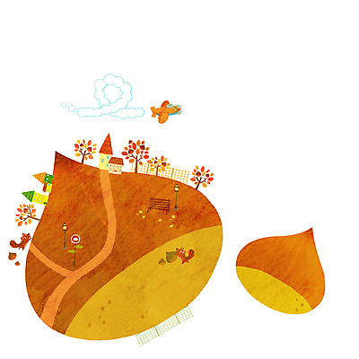 PSD 나무 식물 동물 사계절 계절 열매 백그라운드 가로등 벤치 의자 일러스트 조명 주택 알림판 풍경 사람없음 건물 견과류 가을 표지판 밤 다람쥐 가을배경 국내일러스트 건축물 공공시설 가구 설치류 파일형식 가을_계절