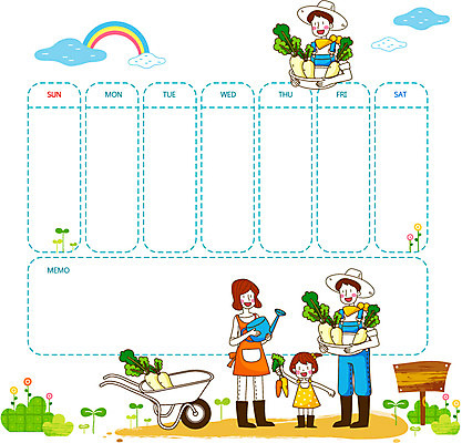 구름 모자 여자 남자 딸 어린이 무지개 채소 일러스트 가족 엄마 안내 알림판 미소 웃음 사람 소녀 성인 세명 부모 농사 다이어리 수레 팻말 물뿌리개 수확 달력 자녀 농촌 시골 날짜 아빠 계획 계획표 알림 귀농 스케줄러 스케쥴러 국내일러스트 AI파일 자연요소 잡화 컨셉 농업 관계 프레임 표정 사무용품 카트 파일형식 벡터