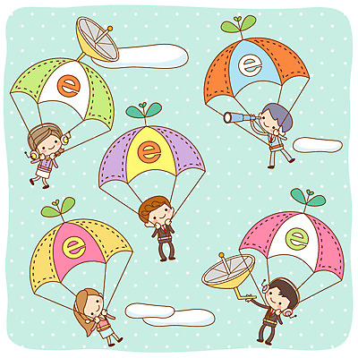 전신 구름 여자 남자 이어폰 인터넷 일러스트 비즈니스 하늘 안테나 들기 사람 여러명 비즈니스라이프 새싹 헤드셋 망원경 비행 직장인 떨어짐 낙하산 국내일러스트 AI파일 자연요소 식물 직업 라이프스타일 음향기기 다수 컨셉 통신 모션 헤드폰 파일형식 벡터