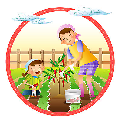전신 구름 라이프스타일 여자 딸 어린이 포즈 장갑 밭 채소 일러스트 가족 고추 엄마 두건 장화 서기 미소 웃음 사람 앉기 소녀 성인 두명 라이프 농작물 울타리 바구니 농사 수확 자녀 즐거움 귀농 고추밭 여자만 국내일러스트 AI파일 자연요소 잡화 감정 신발 농업 관계 모션 표정 생활 담장 파일형식 벡터