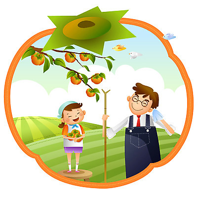 전신 나무 식물 동물 구름 라이프스타일 여자 열매 남자 딸 어린이 포즈 밭 의자 과일 일러스트 가족 조류 논 두건 감 서기 미소 웃음 들기 사람 소녀 상반신 성인 두명 라이프 농작물 수건 농사 수확 자녀 막대기 아빠 감나무 즐거움 손수건 귀농 부녀 국내일러스트 AI파일 자연요소 감정 가구 농업 관계 모션 표정 생활 위생용품 파일형식 벡터