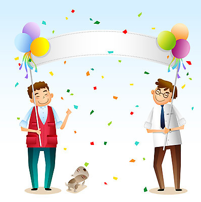 전신 동물 한마리 라이프스타일 배너 기념일 남자 포즈 일러스트 넥타이 안내 프레임 알림판 서기 들기 사람 정장 이벤트 성인 두명 라이프 파티 축제 축하 강아지 알림 귀농 풍선 환영 이웃 남자만 성인남자만 성인만 국내일러스트 AI파일 1 잡화 옷 컨셉 농업 모션 생활 반려동물 개 파일형식 벡터