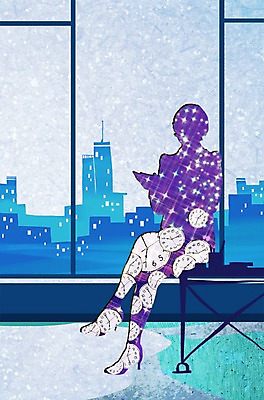 PSD 여자 실루엣 시계 일러스트 비즈니스 자연 그림자 한명 사람 빌딩 건물 시간 업무 비즈니스우먼 작업실 책상 야근 리빙 네이처 여자만 여자한명만 국내일러스트 1 건축물 가구 촬영기법 작업 직장인 생태계 파일형식